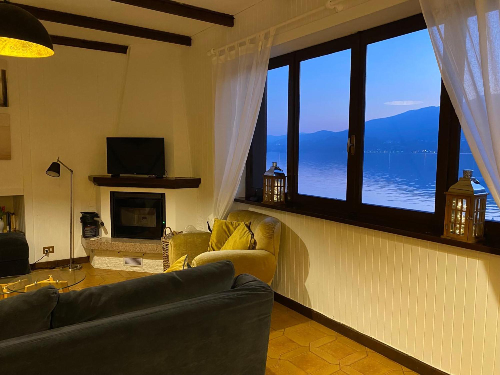 La Playa Cottage Con Spiaggia Privata Pettenasco Extérieur photo